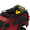 Spider Web Shape Elastic Luggage Net for 1/10 RC Crawler Car Traxxas TRX4 Axial SCX10 90046 RC Car Accessories Parts - Black