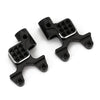 Shock Mounts Receiver Stand for 1/24 RC Crawler Car Axial SCX24 AXI90081 AXI00002 AXI00001 AXI00004 Upgrade Parts - Black
