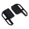 Metal Side Pedal Rock Sliders for 1/24 RC Crawler Car Axial SCX24 90081 Upgrade Parts - 2Pc Set Black