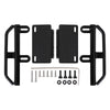 Metal Side Pedal Rock Sliders for 1/24 RC Crawler Car Axial SCX24 90081 Upgrade Parts - 2Pc Set Black