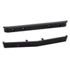 Metal Front Rear Bumper for 1/24 RC Crawler Car Axial SCX24 AXI00001T1 Chevrolet C10 Upgrade Parts - 2Pc Set Black