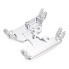 CNC Aluminum Transmission Base Gearbox Mount for RC Car Crawler Axial Capra 1.9 Unlimited Upgrade Parts - 1 Set Silver