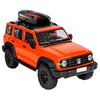 180*76mm Plastic Roof Trunk Luggage Storage Box Decoration for 1/10 RC Crawler Car Axial SCX10 90046 Traxxas TRX4 - 1 Set Red