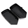 180*76mm Plastic Roof Trunk Luggage Storage Box Decoration for 1/10 RC Crawler Car Axial SCX10 90046 Traxxas TRX4 - 1 Set Black