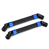 Metal Steel Heavy-Duty Drive Shaft For 1/6 Axial SCX6 Jeep JLU Wrangler Upgrade Parts - 2Pc Blue