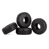 114*41mm 1.9" Mud Grappler Rubber Wheel Tires for 1:10 RC Crawler Car Traxxas TRX4 Axial SCX10 II 90046 Redcat Gen8 - 4Pc Set