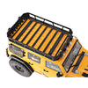 106*70mm Luggage Roof Rack Carrier for 1/24 RC Crawler Car Axial SCX24 AXI00002 Jeep Wrangler JLU 1/16 Xiaomi JIMNY - 1 Set Black
