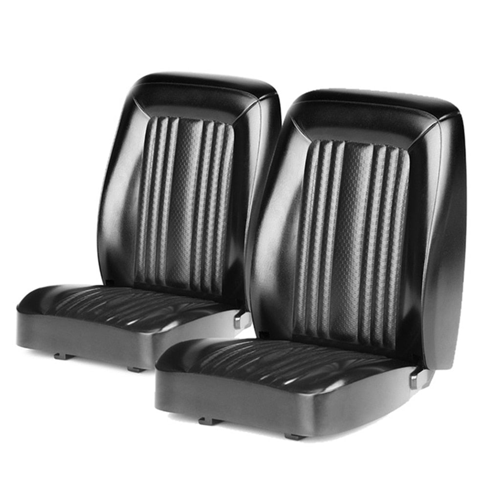 Plastic Retro Driver Seat for 1/10 RC Crawler Car Traxxas TRX4 TRX-4 Bronco Chevrolet Blazer - Black