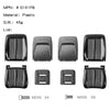 Plastic Retro Driver Seat for 1/10 RC Crawler Car Traxxas TRX4 TRX-4 Bronco Chevrolet Blazer - Black
