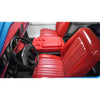 Plastic Retro Driver Seat for 1/10 RC Crawler Car Traxxas TRX4 TRX-4 Bronco Chevrolet Blazer - Red