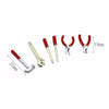 R/C Scale Accessories - Simulation Mini Hammer Wrench Tools Box for 1:10 Crawlers - 1 Set Red