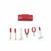 R/C Scale Accessories - Simulation Mini Hammer Wrench Tools Box for 1:10 Crawlers - 1 Set Red