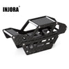 Carbon Fiber & Aluminum Rock Buggy Frame Roll Cage Body Shell for 1/24 RC Crawler Car Axial SCX24 Upgrade Parts - 1 Set