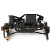 Carbon Fiber & Aluminum Rock Buggy Frame Roll Cage Body Shell for 1/24 RC Crawler Car Axial SCX24 Upgrade Parts - 1 Set