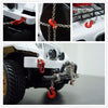 RC Rock Crawler 1:10 Accessories Tow Hook & Trailer Chain Kit for Axial SCX10 Yeti Tamiya CC01 RC4WD D90 D110 TF2 RC Trucks Car