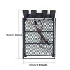 R/C Scale Accessories : Roof Rack Luggage Carrier & Light Bar For 1:10 Crawlers - 1 Set Black
