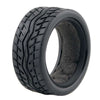 4Pcs High Quality Black Rubber Tyre for 1:10 4WD R/C On Road Touring Cars