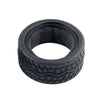 4Pcs High Quality Black Rubber Tyre for 1:10 4WD R/C On Road Touring Cars