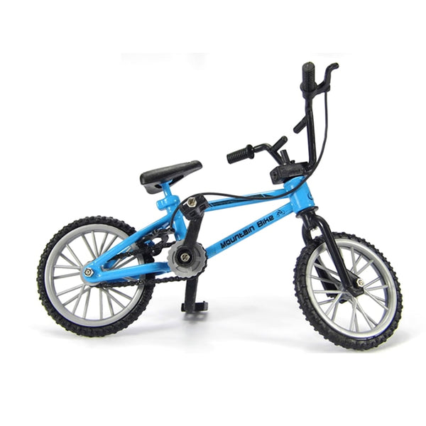 RC Decoration Accessories Mini Mountain Bike for 1:10 RC Model Crawler Cars - Blue