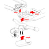 Flexible Simulation Tail Exhaust Pipe for 1/10 Axial SCX10 RC Crawler - 1 Set