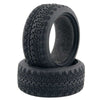 High Grip Black Rubber Tyre for 1:10 4WD RC On Road Touring Car - 4Pcs