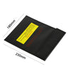 Lipo Battery Safety Protection Bag 18 X 23cm Fireproof Explosion-proof for RC LiPo Battery Charging