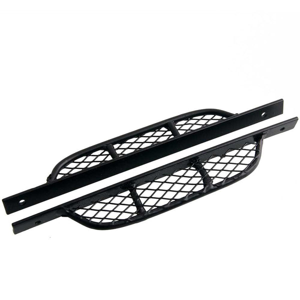 Metal Outer Side Pedal for 1:10 RC Crawler Cars - 2pcs Black